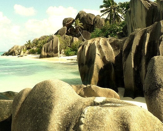 Anse Source D'Argent beach - La Digue, Seychelles.