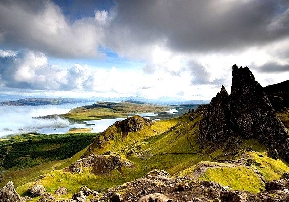 by Chee Seong on Flickr.Typical landscape on Trotternish peninsula - Isle of Skye, Scotland.