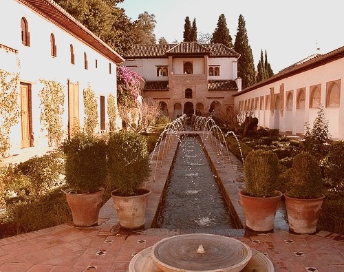 by MarsW on Flickr.El Generalife, Alhambra Palace - Granada, Spain.