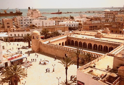 by curreyuk on Flickr.The classic shot of Sousse, taken from the Ribat, Tunisia.