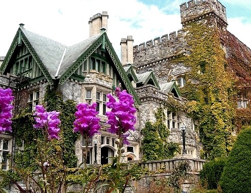 Hatley Castle in Victoria, British Columbia, Canada