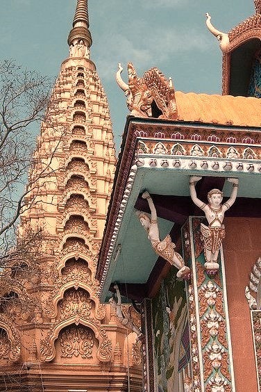 Wat Phnom Sampeau, a beautiful temple in Battambang, Cambodia