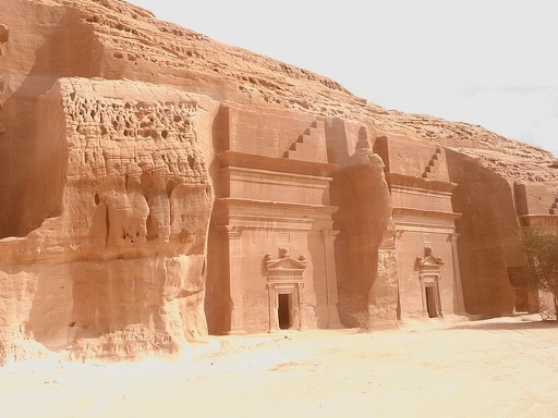 The Nabatean tombs of Mada'in Saleh in Saudi Arabia